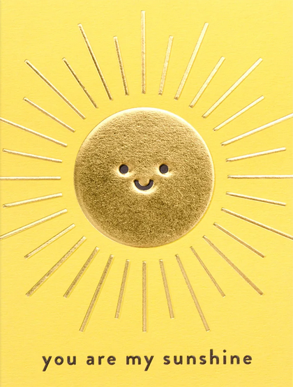 Atvirukas "You are my sunshine"